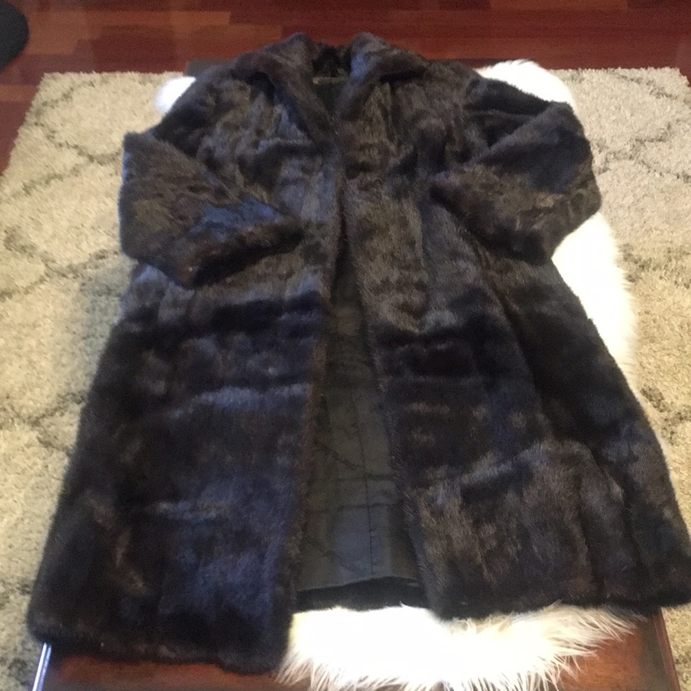 Vintage Pierre Balmain Mink Coat size small